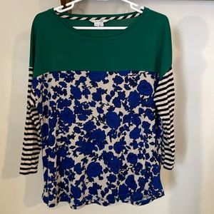 Boden Size 14 Multi Color Top